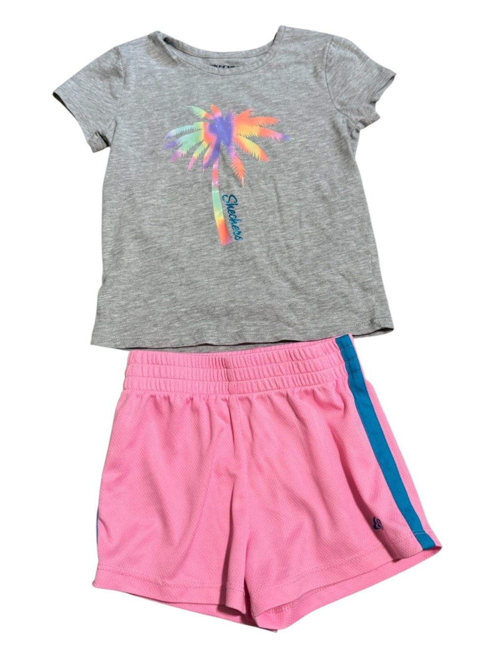 Sketchers Short Sleeve Tee and Short Set, 4T